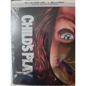Childs Play 4K Ultra HD Blu-ray Limited‎ Edition Steelbook Chucky Horror Movie